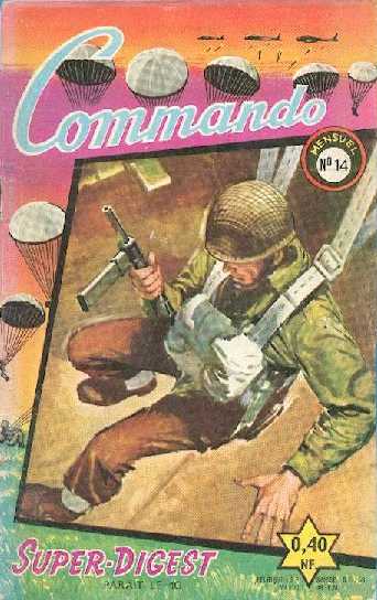 Scan de la Couverture Commando n 14